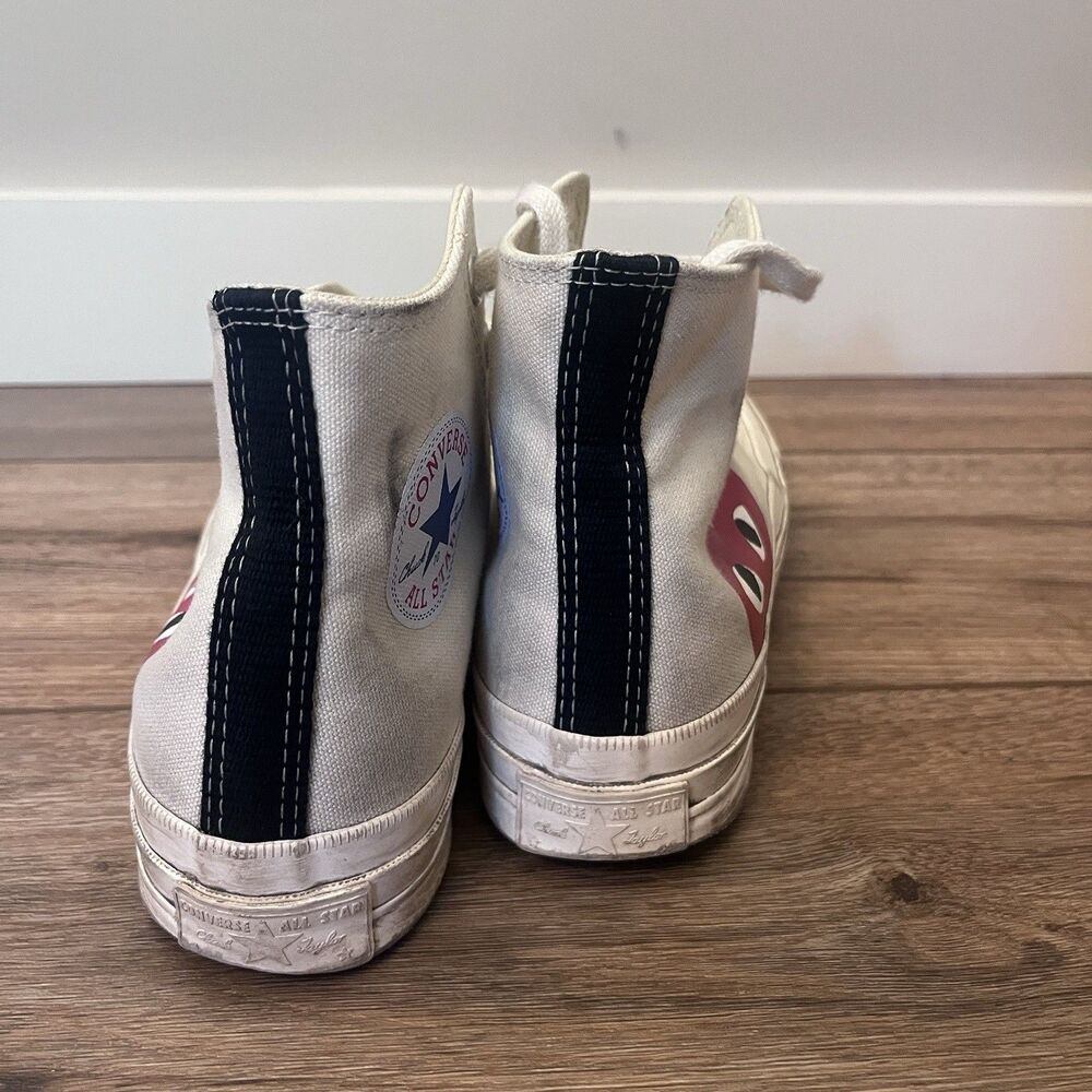 Converse Comme des Garçons CDG x Chuck Taylor All Star Hi Women's 7.5 Sneakers - Picture 5 of 7
